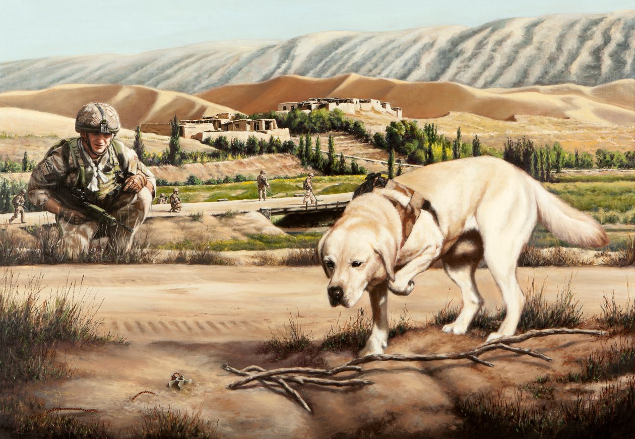 وجدت لا تجلب ، 2000-2010 (زيت على قماش) بواسطة 