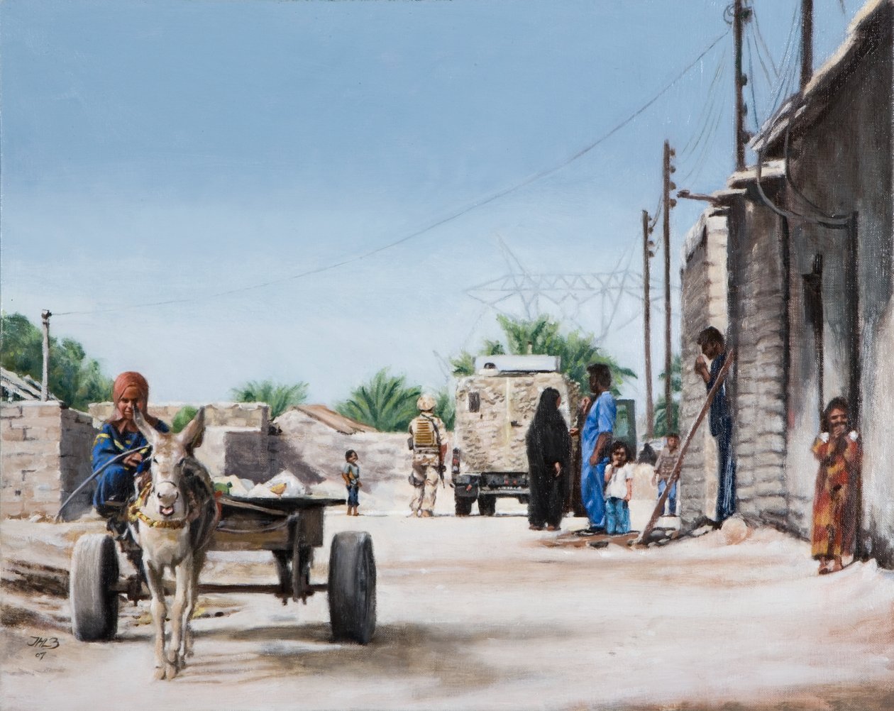 الدونكي، 2008 (لوحة زيتية) بواسطة 