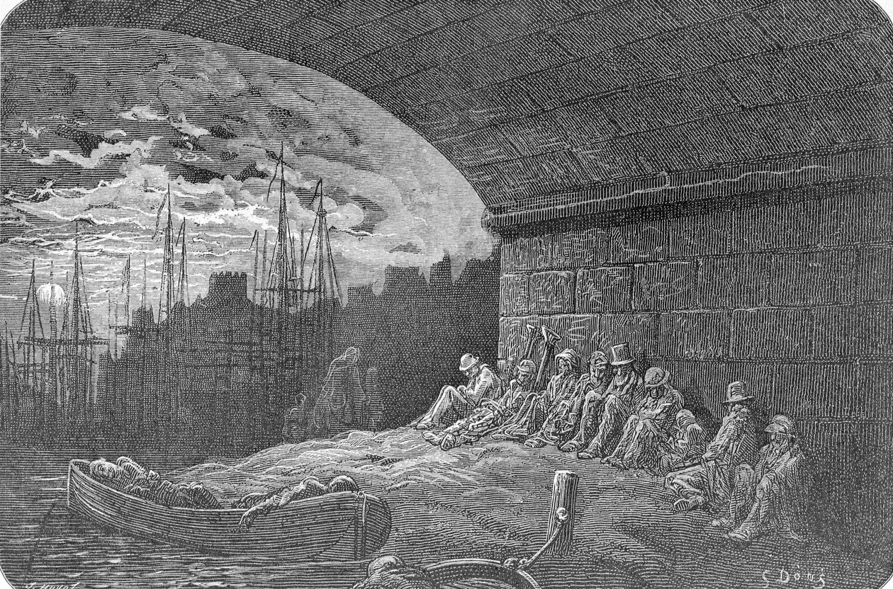 "تحت الأقواس" ، 1872 بواسطة J Huyot