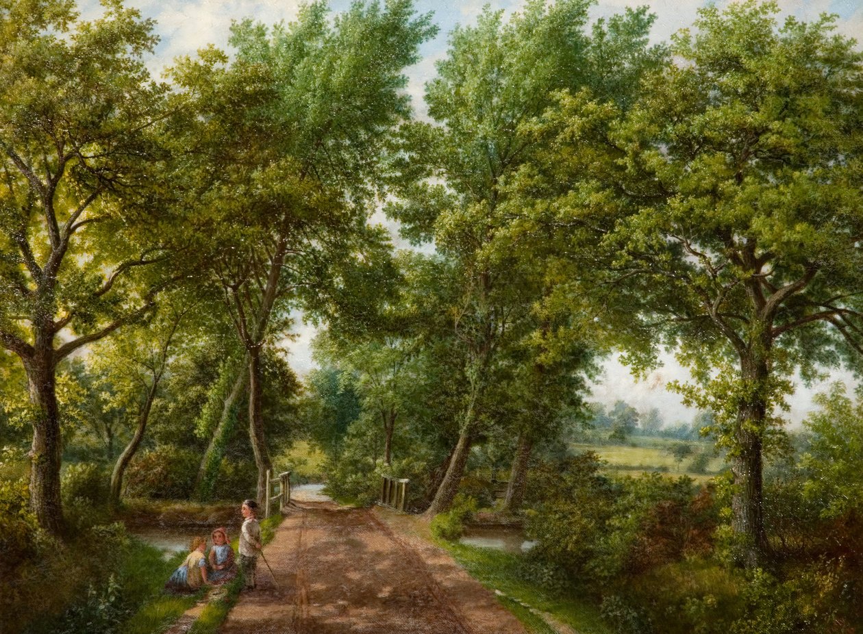هوب مور رود فورد ، برمنغهام ، 1870. بواسطة J. جولي