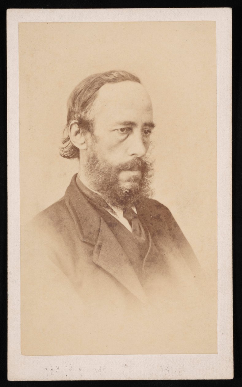 صورة لجيمس كرول 1821-1890 ، قبل عام 1876. بواسطة جي ماكفرسون