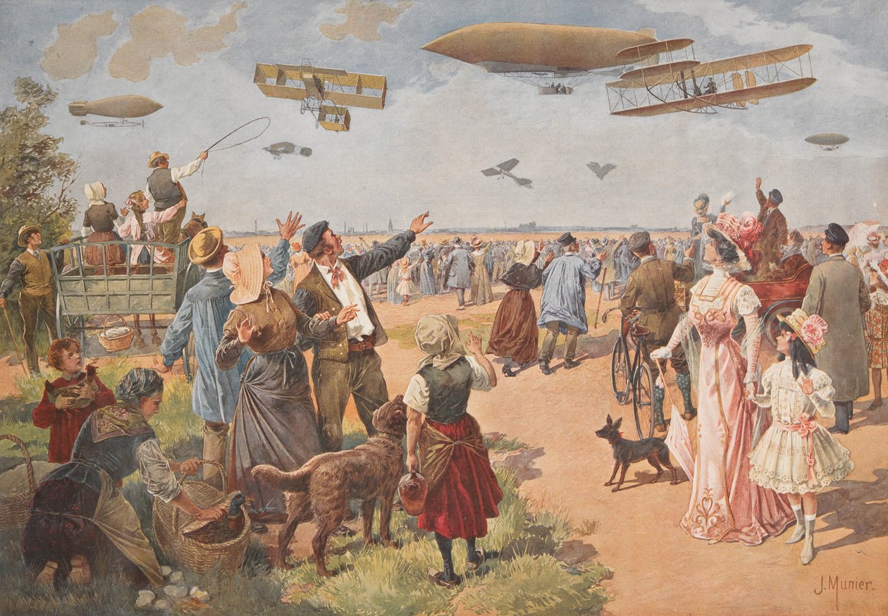 المعرض الجوي ج. 1908. بواسطة ج. مونييه