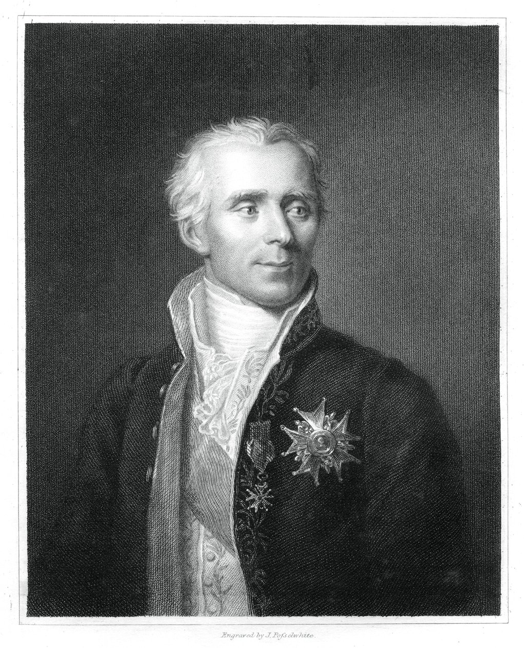 بيير سيمون لابلاس ، عالم رياضيات وفلكي فرنسي ، 1833. بواسطة J.Posselwhite