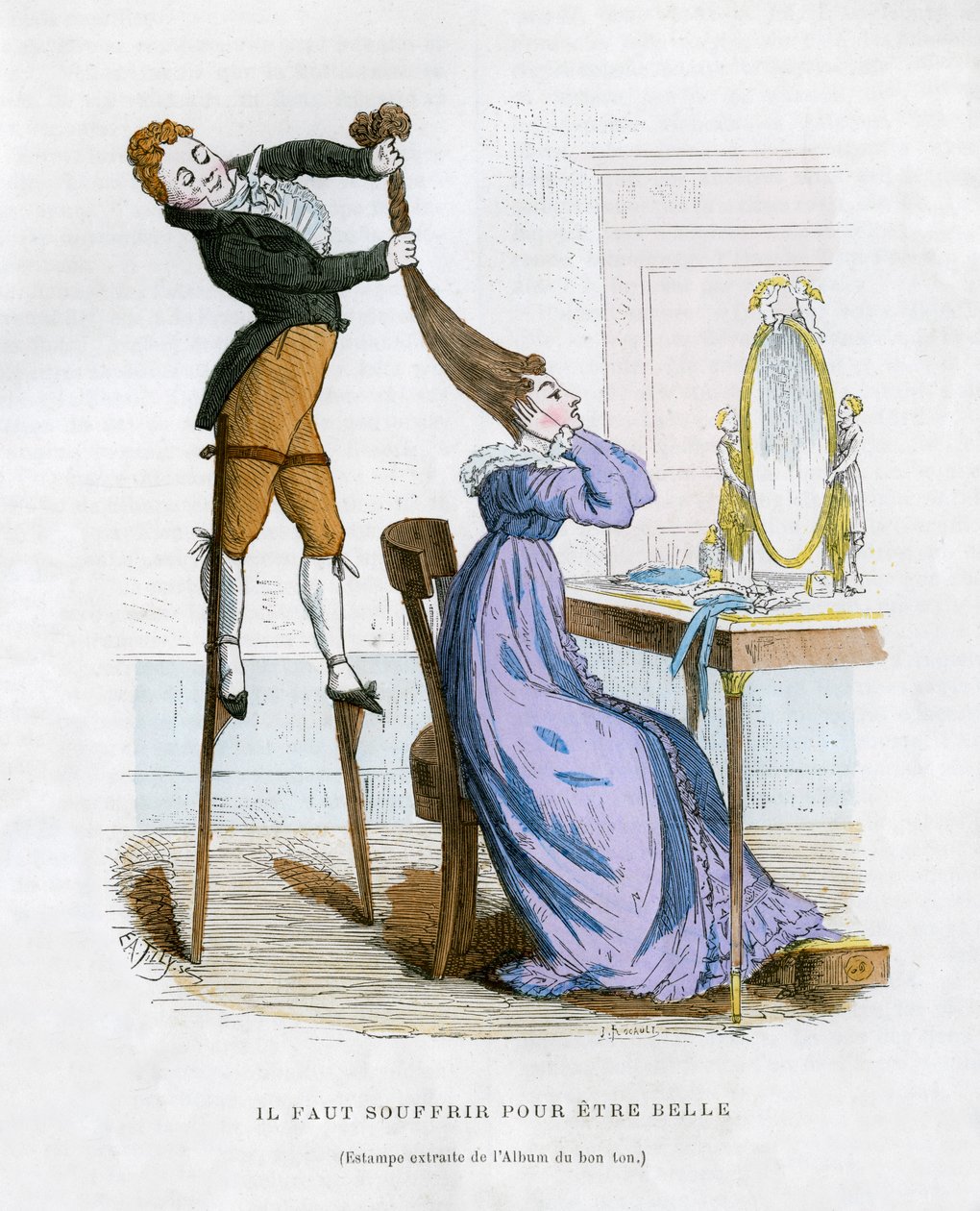 من الضروري أن تكون جميلة ، 1882-1884 بواسطة J Rocault