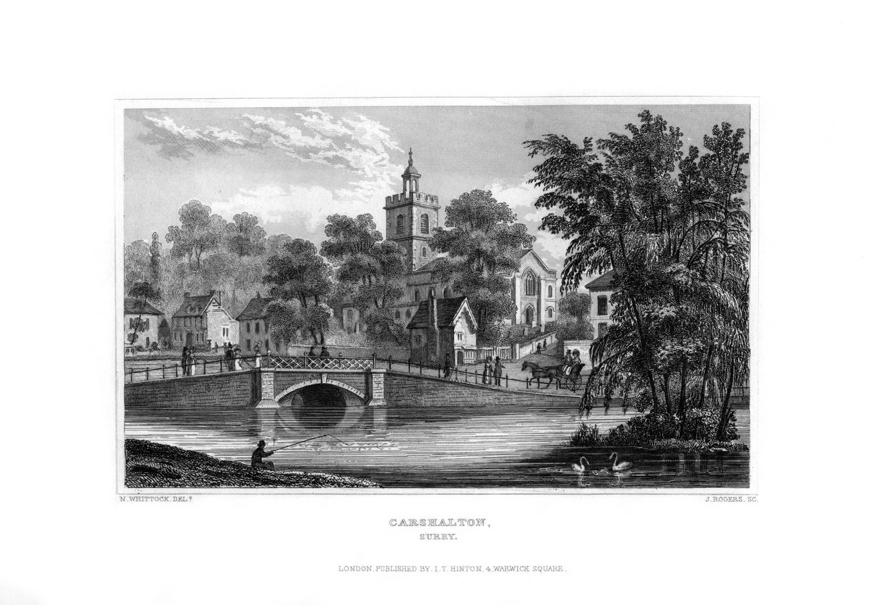 كارشالتون ، ساري ، 1829. بواسطة جيه روجرز