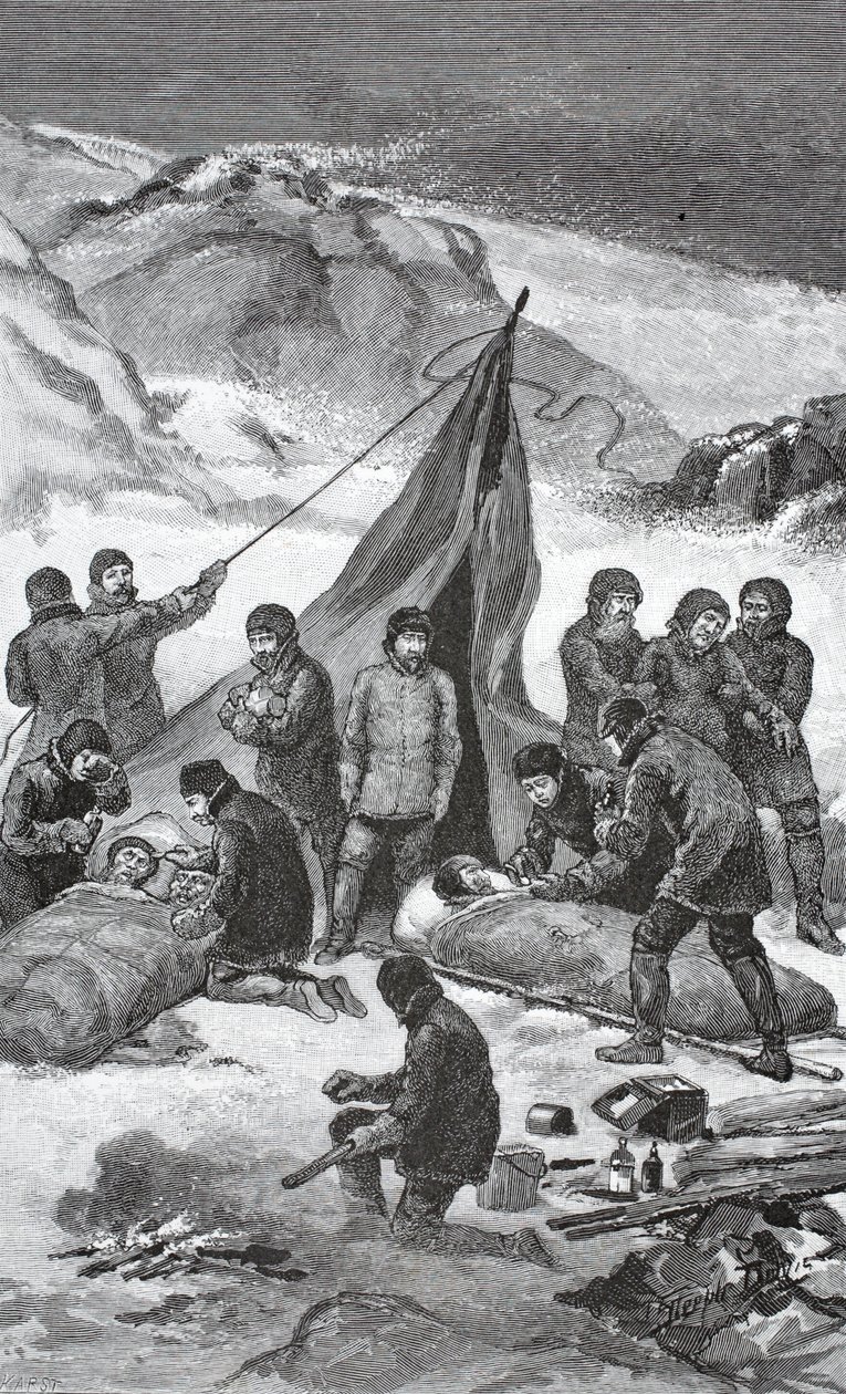 الإنقاذ ، 23 يونيو 1884 ، حانة. لندن 1886 بواسطة ستيبل ديفيس