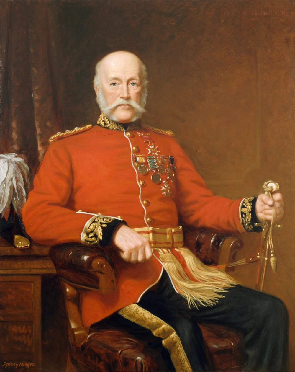 الجنرال جوزيف إدوين ثاكويل سي بي (1813-1900) 1894 بواسطة J. سيدني ويليس هودجز