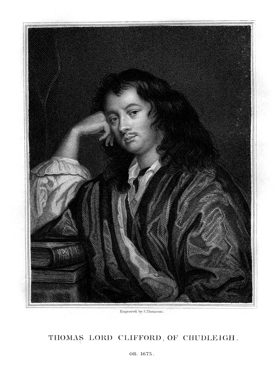 توماس كليفورد ، البارون الأول كليفورد من شودليه ، رجل دولة وسياسي إنجليزي ، 1828. بواسطة جيه تومسون