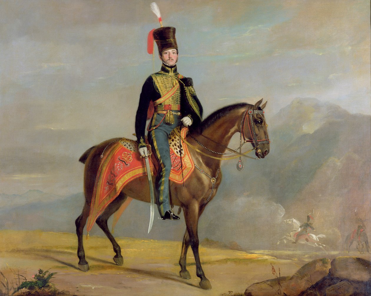 النقيب ويليام دروموند (1796-1881) الفرسان العاشر ، 1819 بواسطة واتسون