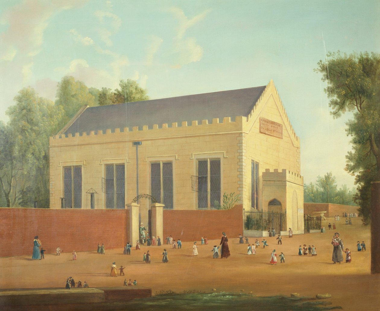 مدرسة شلتنهام للرضع بواسطة J. Westall