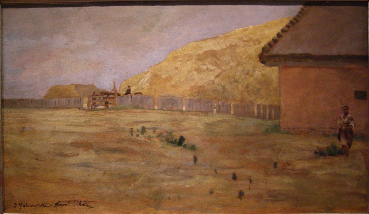 مناظر طبيعية من Nowo-Sielica.n. البولندية: Pejzaz z Nowo-Sielica.n بواسطة Jacek Malczewski