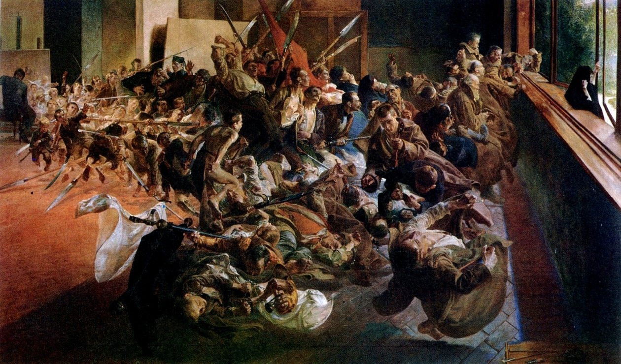 الكآبة بواسطة Jacek Malczewski
