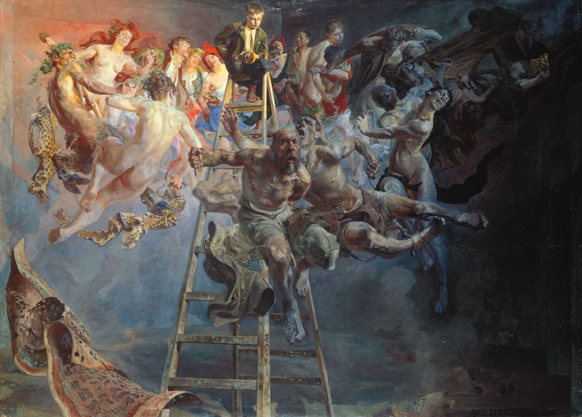 الحلقة المفرغة. بواسطة Jacek Malczewski