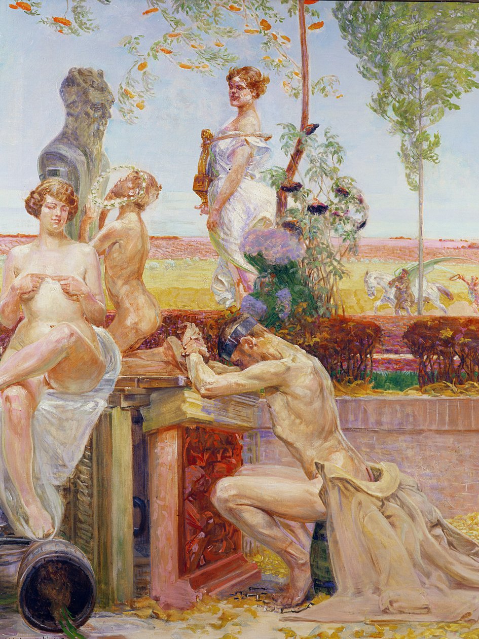الشخصيات الرمزية ، 1913 بواسطة Jacek Malczewski