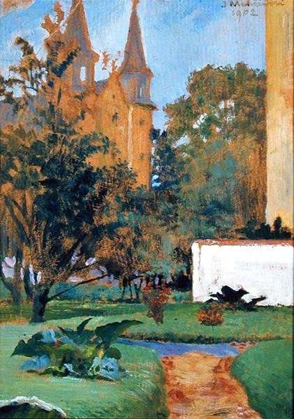 حديقة الكنيسة الكرمليّة ، كراكوف بواسطة Jacek Malczewski