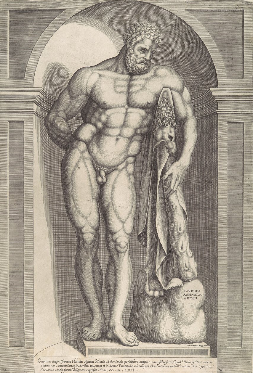 The Farnese Hercules، 1562.، 1562 بواسطة جاكوب بوس