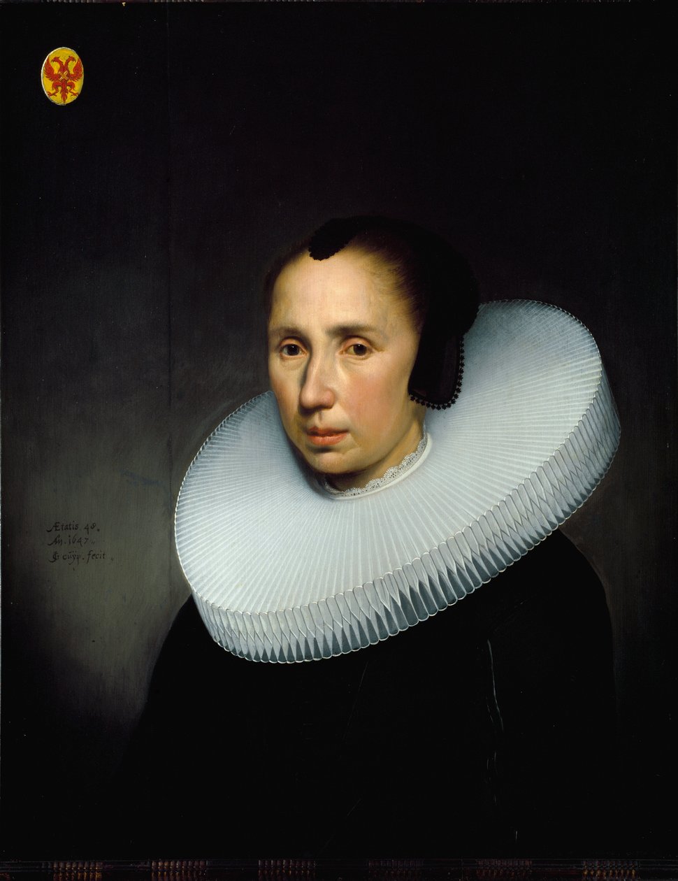 Portrait of Emerantia Driel (Painting بواسطة يعقوب جيريتس كويب