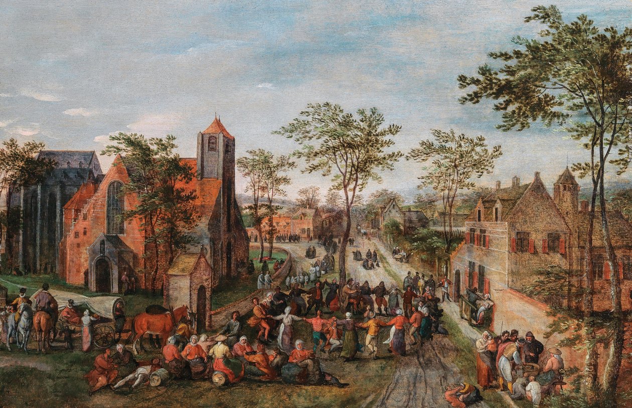 معرض القرية ، 1580. بواسطة يعقوب جريمر