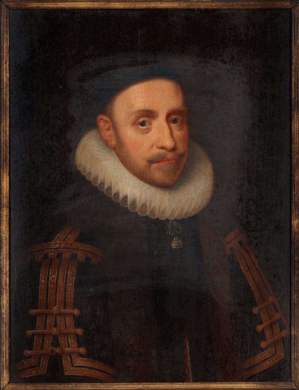 غوستاف الثاني أدولف السويدي (1594-1632) - رسم جاكوب هوفناجيل (1575 حوالي 1630) ، زيت على خشب (65 × 48 سم) بواسطة يعقوب هوفناجل