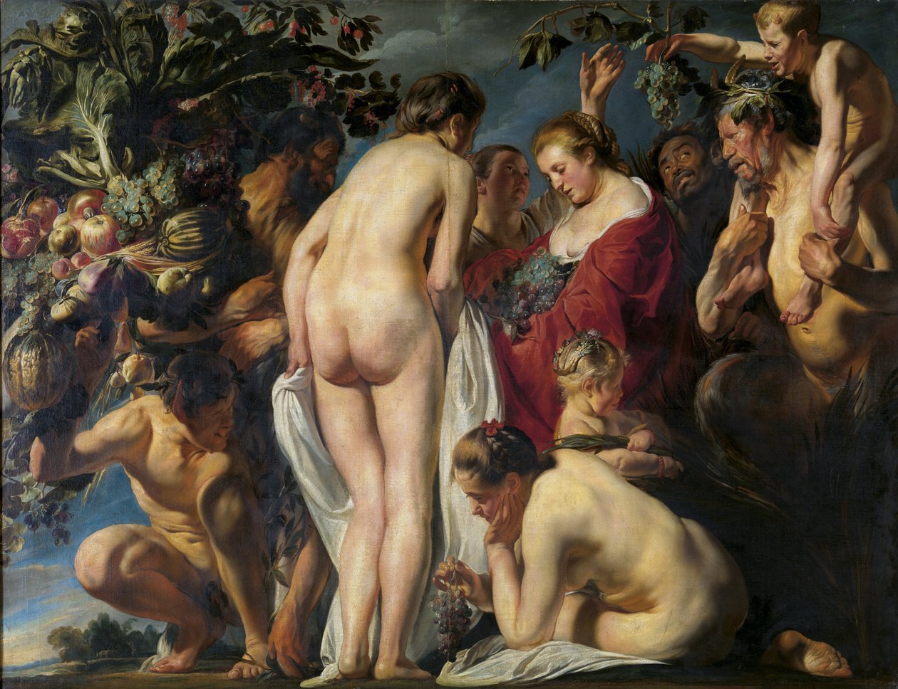 Allegorie de la خصوبة de la Terre - رمزية الخصوبة - Jordaens ، Jacob (1593-1678) - 1620-1625 - زيت على قماش - 180x241 - Musees royaux des Beaux-Arts de Belgique ، بروكسل بواسطة يعقوب جوردان