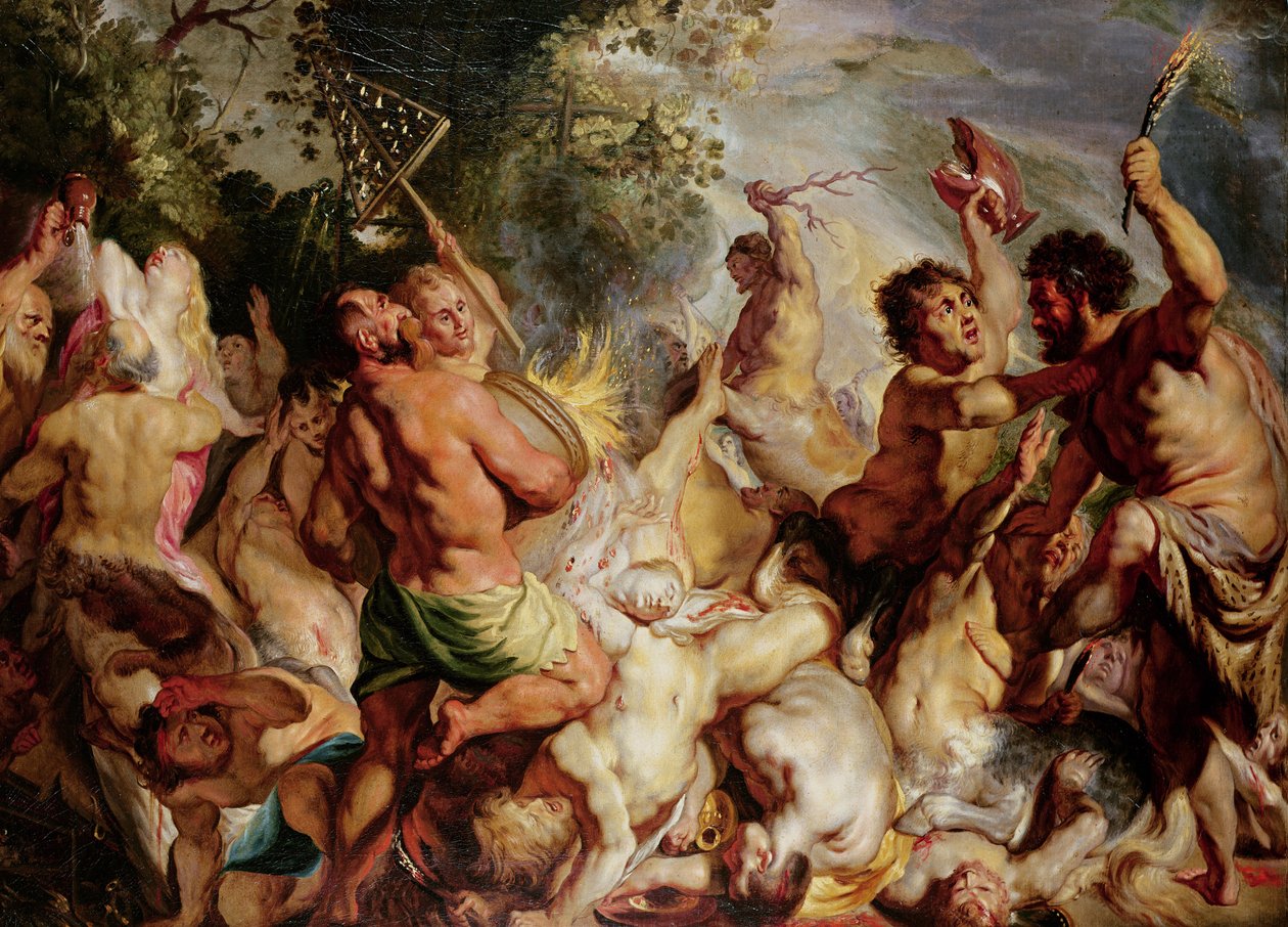 Lapiths و Centaurs بواسطة يعقوب جوردان
