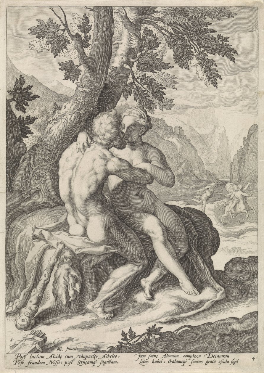 هرقل و Deianeira Loves of the Gods (عنوان المسلسل) بواسطة يعقوب ماثام