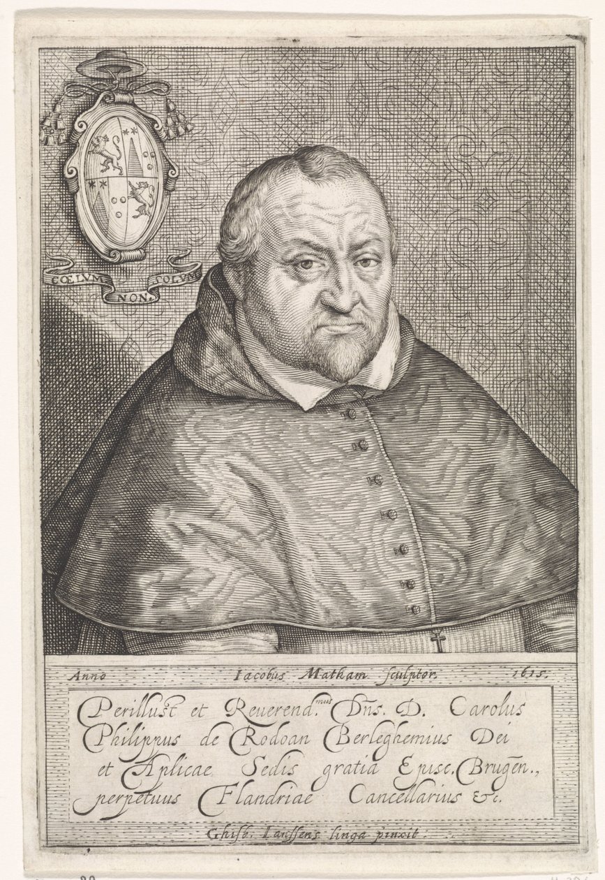 Portret van Karel Philips de Rodoan بواسطة يعقوب ماثام