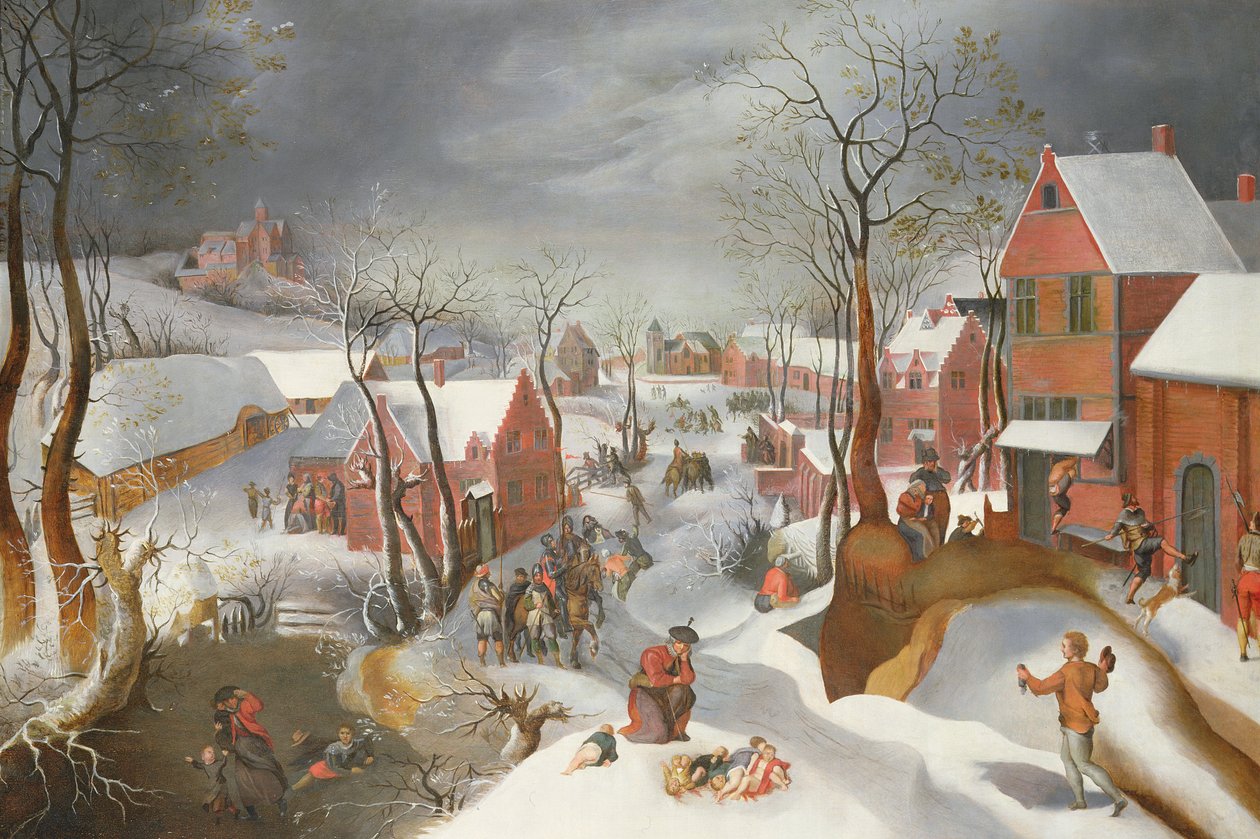 مذبحة الأبرياء (زيت على لوح) بواسطة Jacob & Mostaert Gillis (1534 98) Grimmer