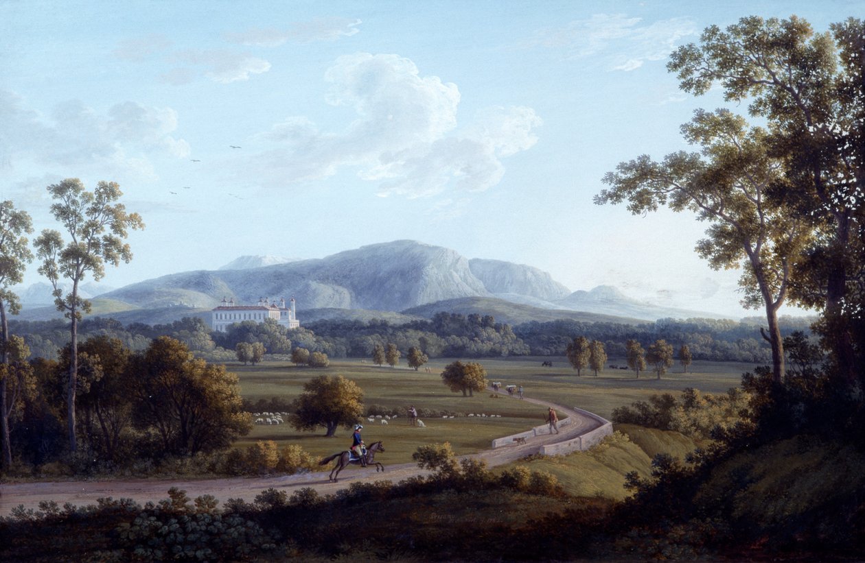 منظر لبيرسانو لجاكوب فيليب هاكيرت (1737-1807) بواسطة جاكوب فيليب هاكيرت