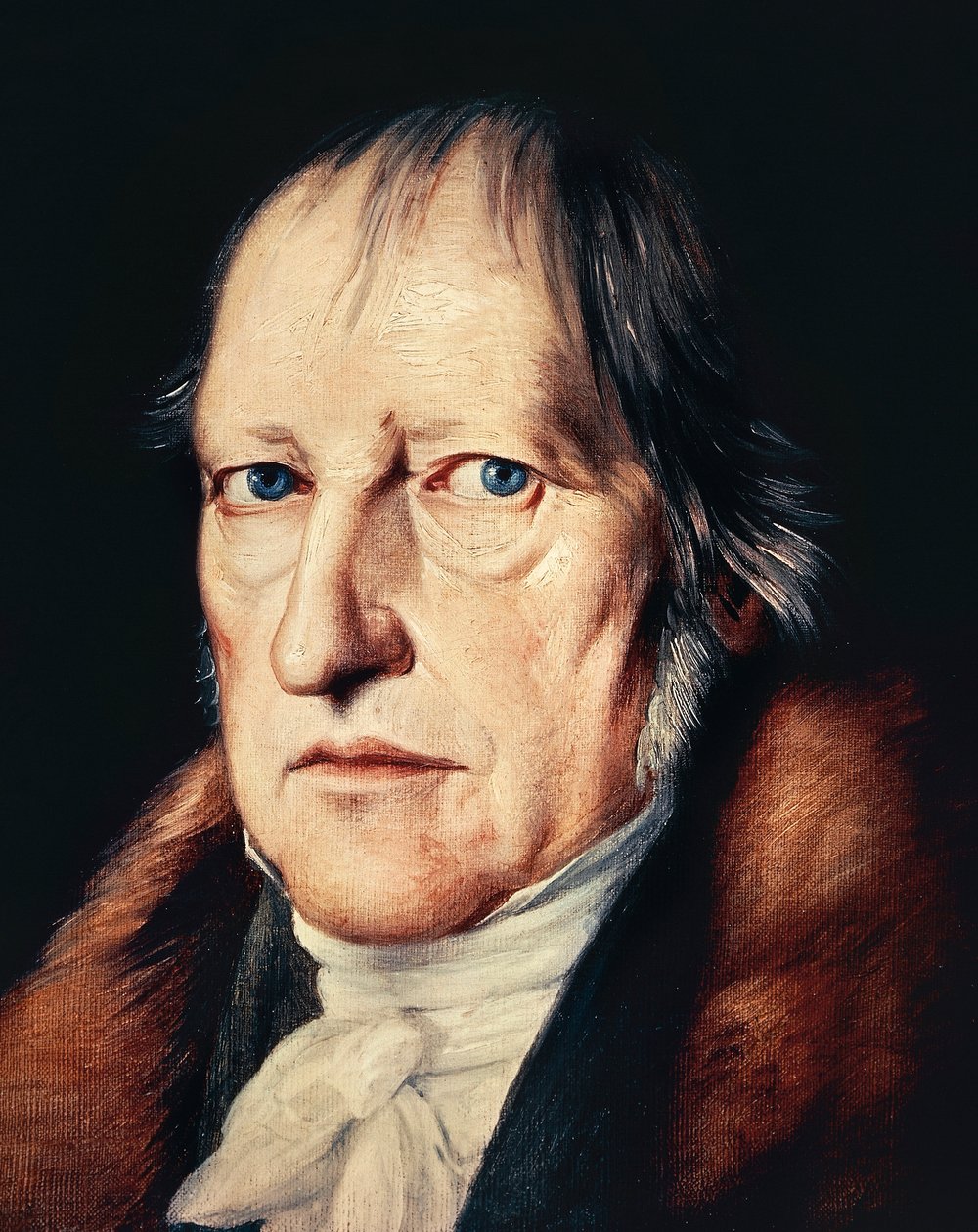 Portrait of Georg Wilhelm Friedrich Hegel بواسطة يعقوب شليزنجر