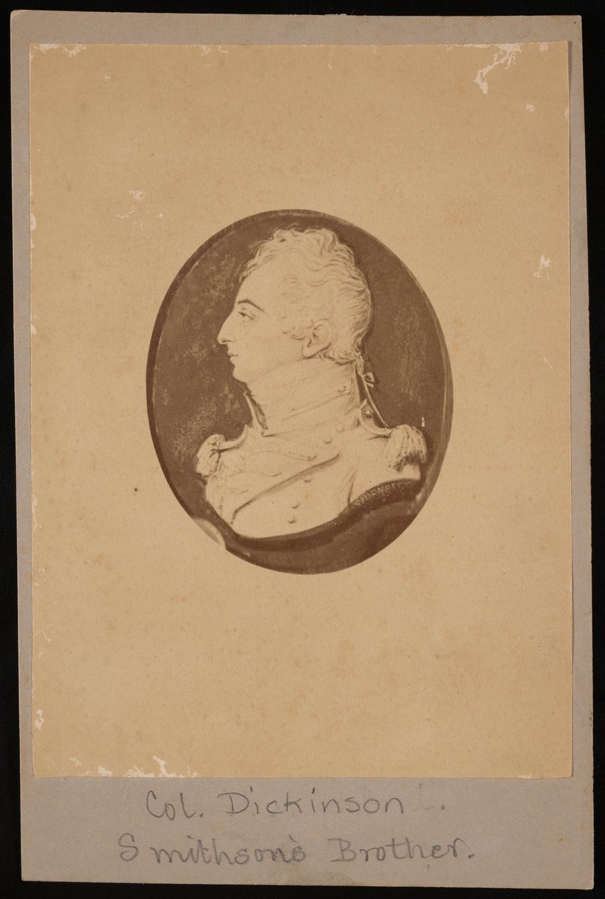 صورة هنري لويس ديكنسون 1771-1820 ، 1805 تم تصويرها في ثمانينيات القرن التاسع عشر. بواسطة جاكوب سبورنبرج