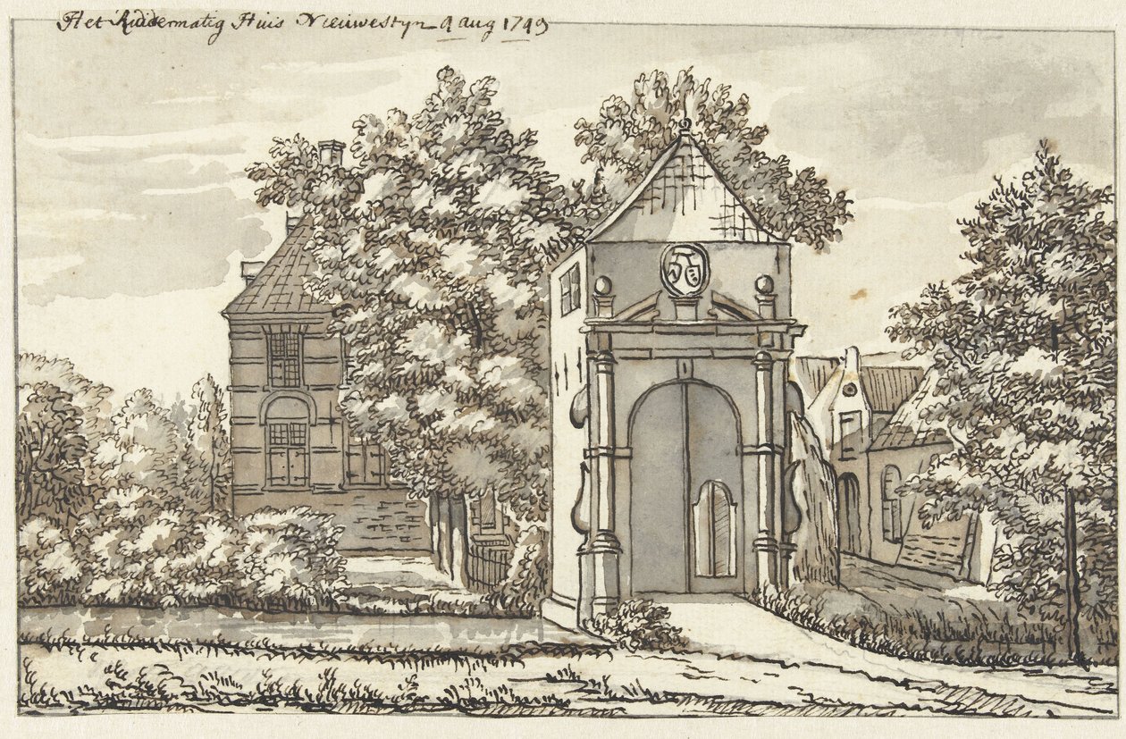 The Knightly House Nieuwestijn (العنوان على الكائن) بواسطة يعقوب فانليندر