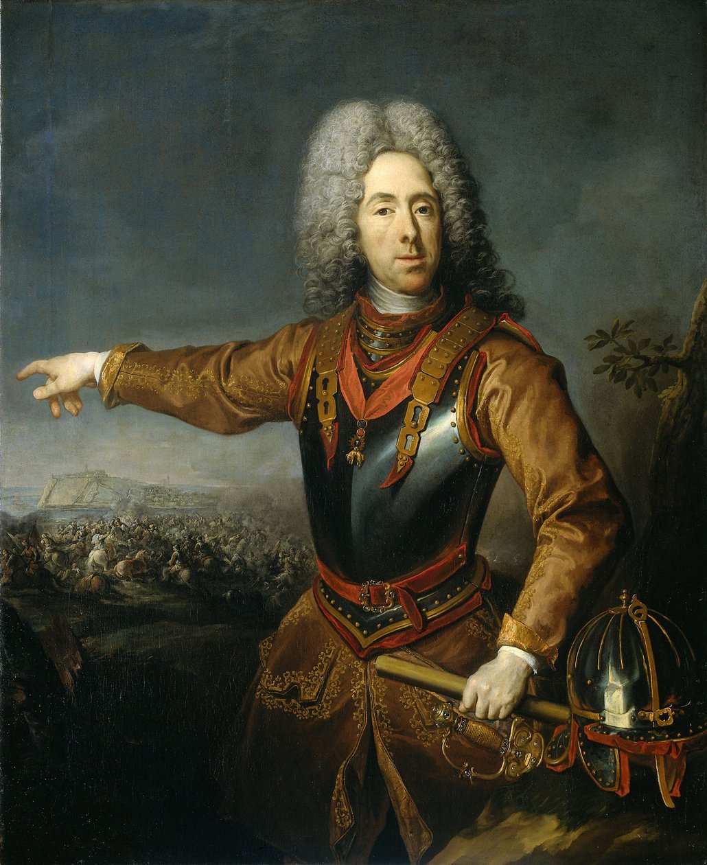 صورة للأمير يوجين من سافوي 1663-1736 ، 1718 بواسطة يعقوب فان شوبن