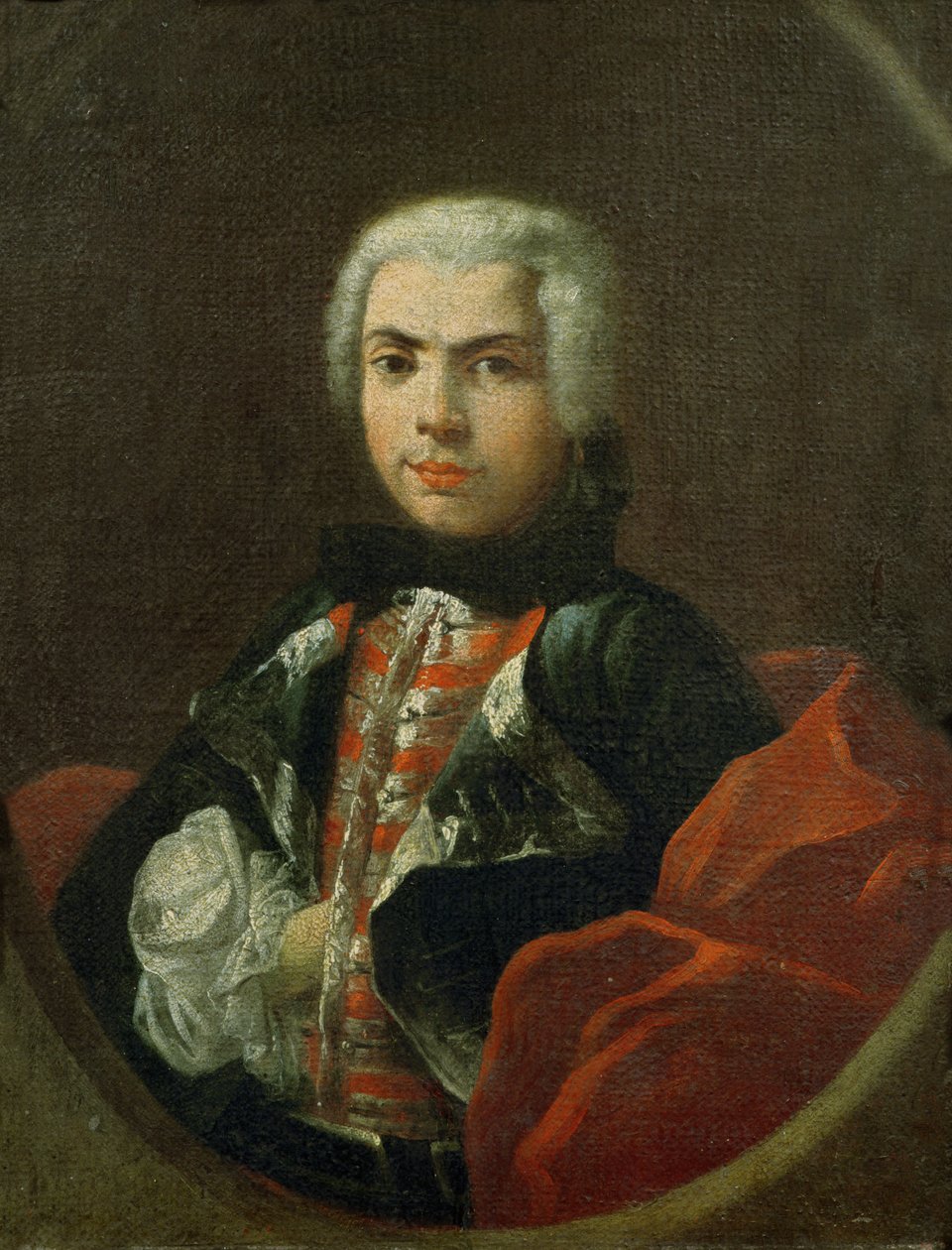 كارلو بروشي "Il Farinelli" (1705-82) بواسطة جاكوبو أميجوني