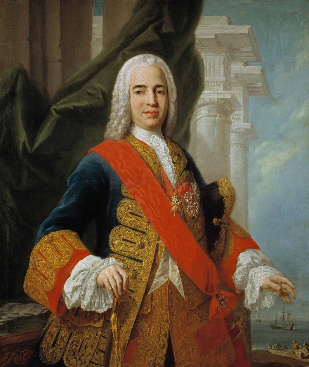 صورة لزينون دي سوموديفيلا ، ماركيز دي لا إنسينادا (1702-1781) بواسطة جاكوبو أميجوني