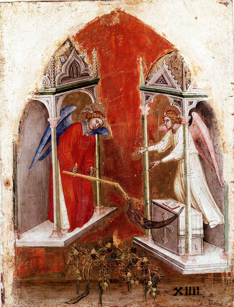 Polyptych of Apocalypse: اللوحة اليسرى الداخلية. الحصاد. Detrempe على الخشب لجاكوبيلو ألبيرجنو (1367-1397 تقريبًا) 1360-1390. جاليري ديل أكاديميا ، البندقية بواسطة جاكوبو ألبيرنيو