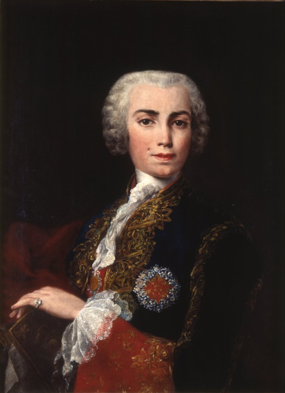 صورة المغنية فارينيلي كارلو بروشي 1705-1782 بواسطة جاكوبو أميجوني