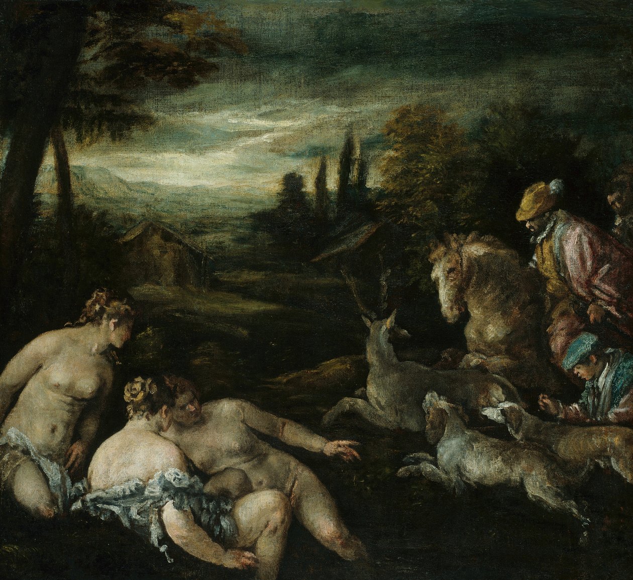 ديانا واكتايون ، 158592. بواسطة Jacopo Bassano il vecchio
