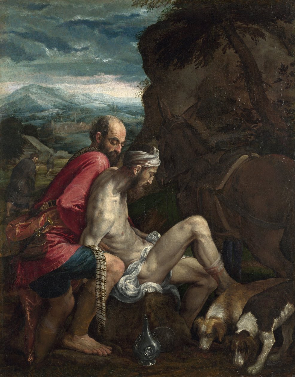السامري الصالح ، 1562-1563 بواسطة Jacopo Bassano il vecchio