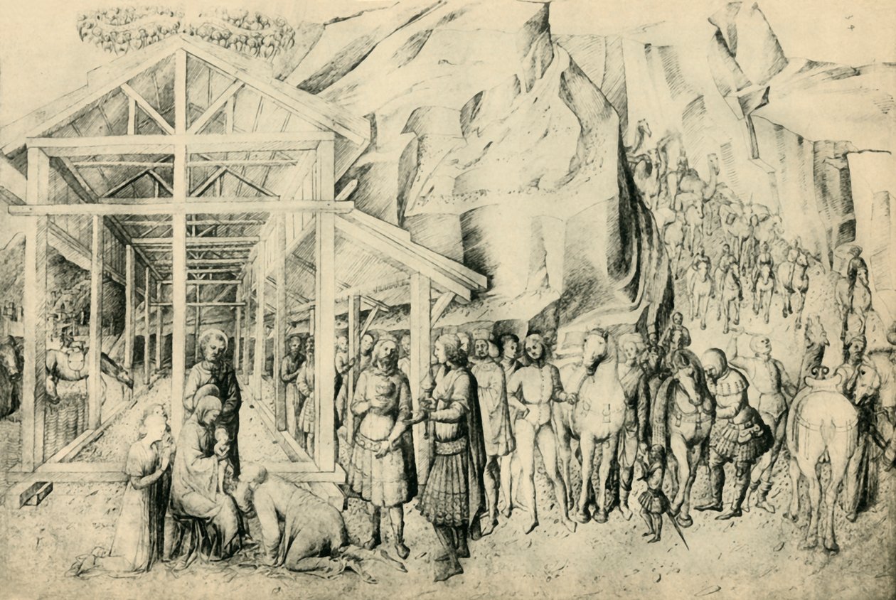 عشق المجوس ، 1430-1460 ، 1943. بواسطة جاكوبو بيليني