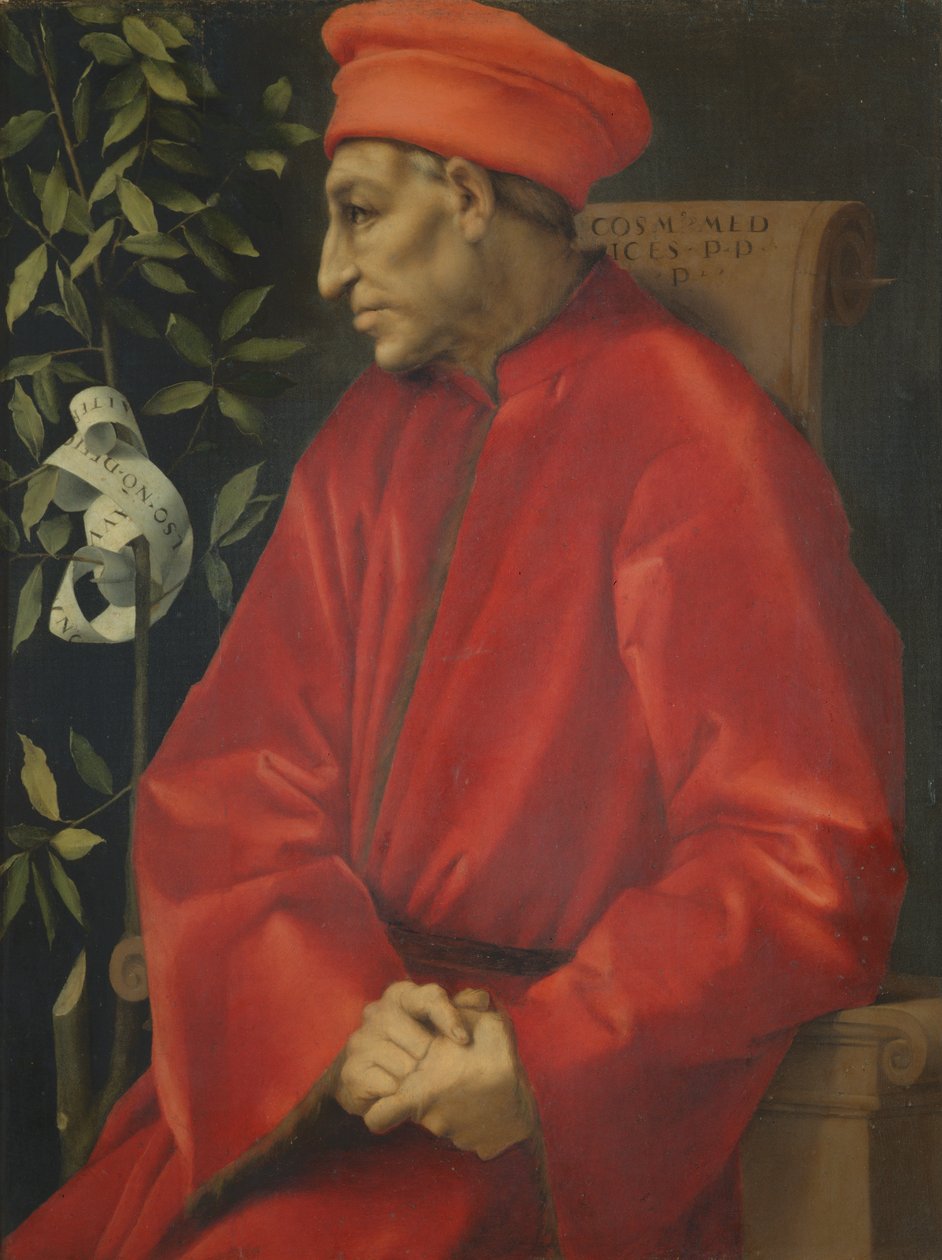 Cosimo de Medici (Il Vecchio) ، 1518 بواسطة جاكوبو بونتورمو