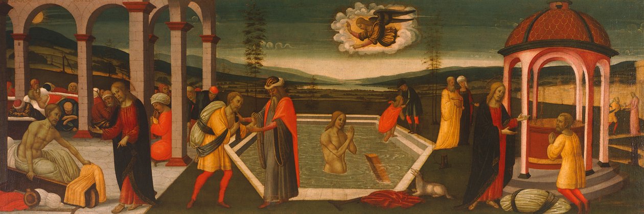 بركة بيثيسدا لجاكوبو ديل سيلايو (1441-1493) بواسطة Jacopo del Sellaio