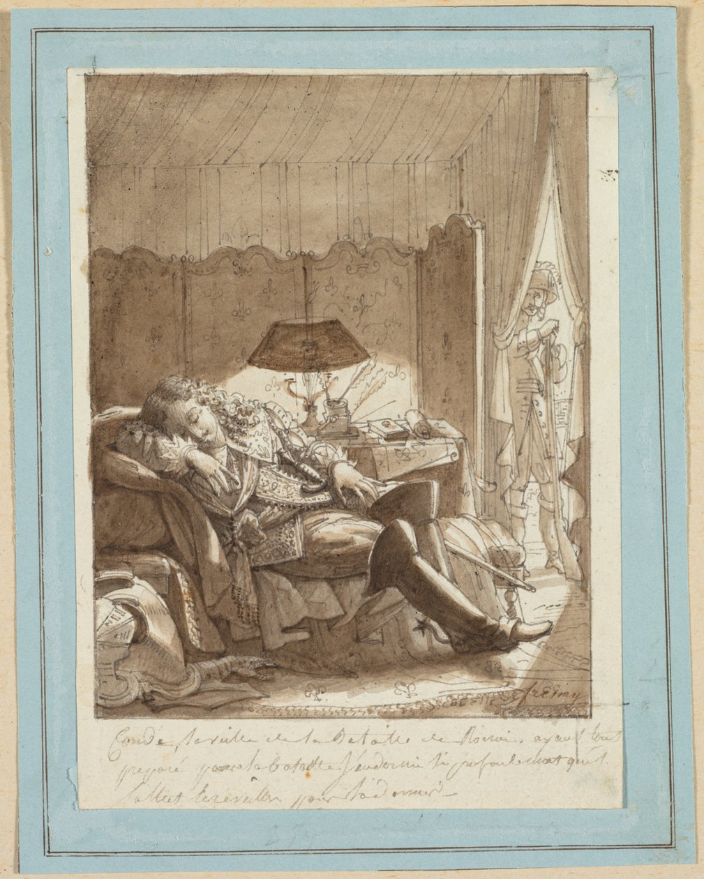 نوم جراند كوندي ، ج. 1817. بواسطة جاك نويل ماري فريمي