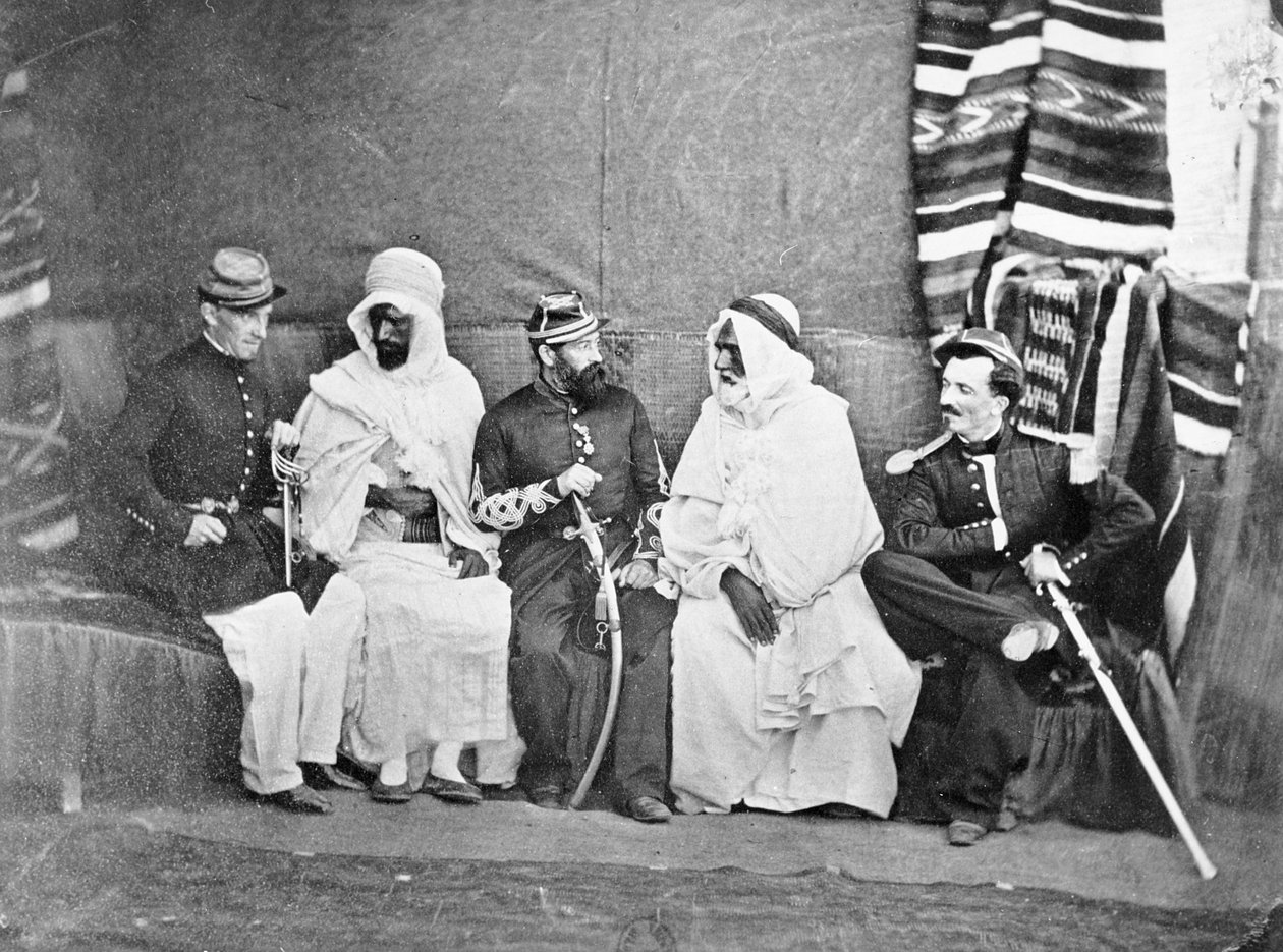المكتب العربي في وهران ، 1860-70 بواسطة جاك أنطوان مولين