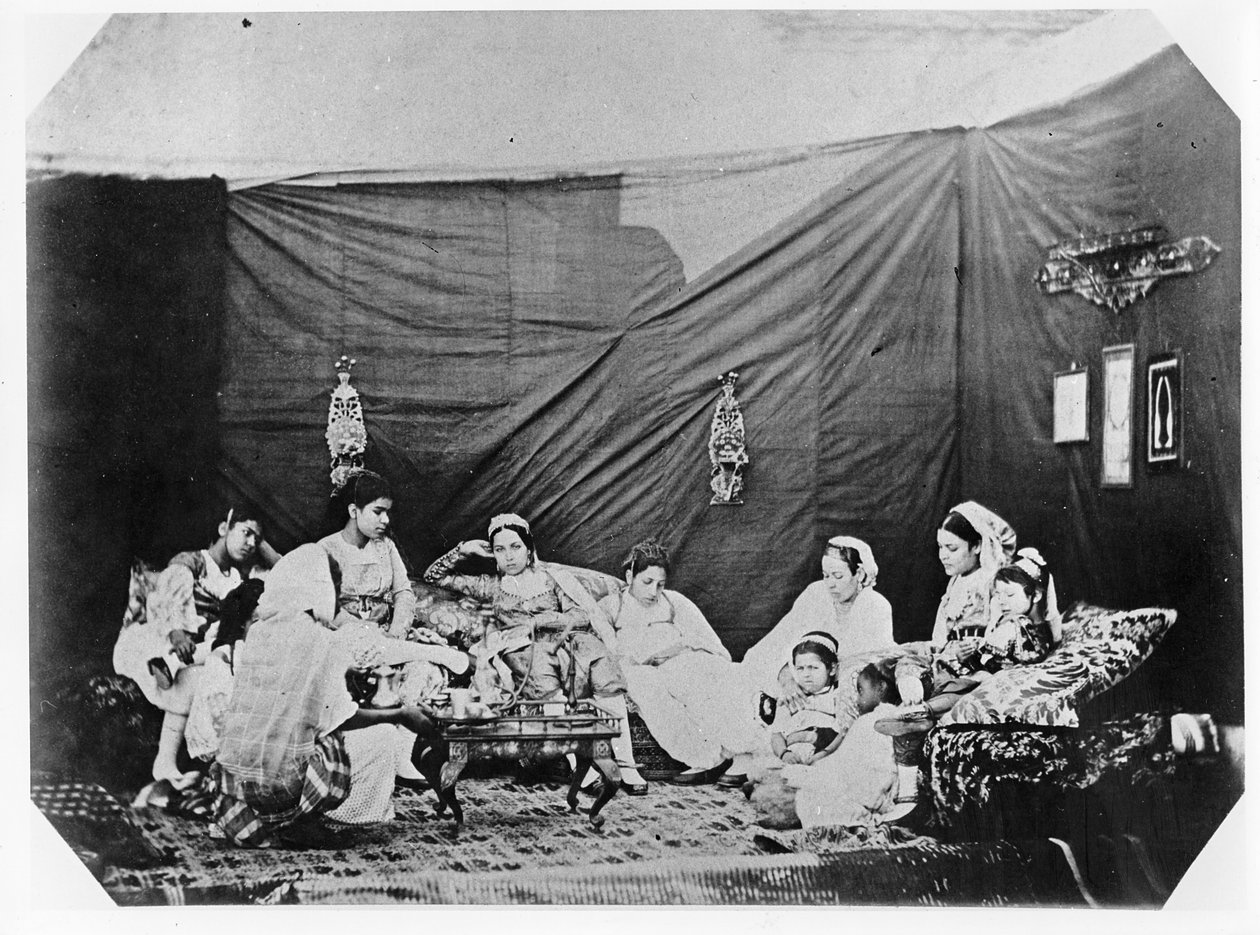 المرأة في الجزائر ، ص 1860 بواسطة جاك أنطوان مولين