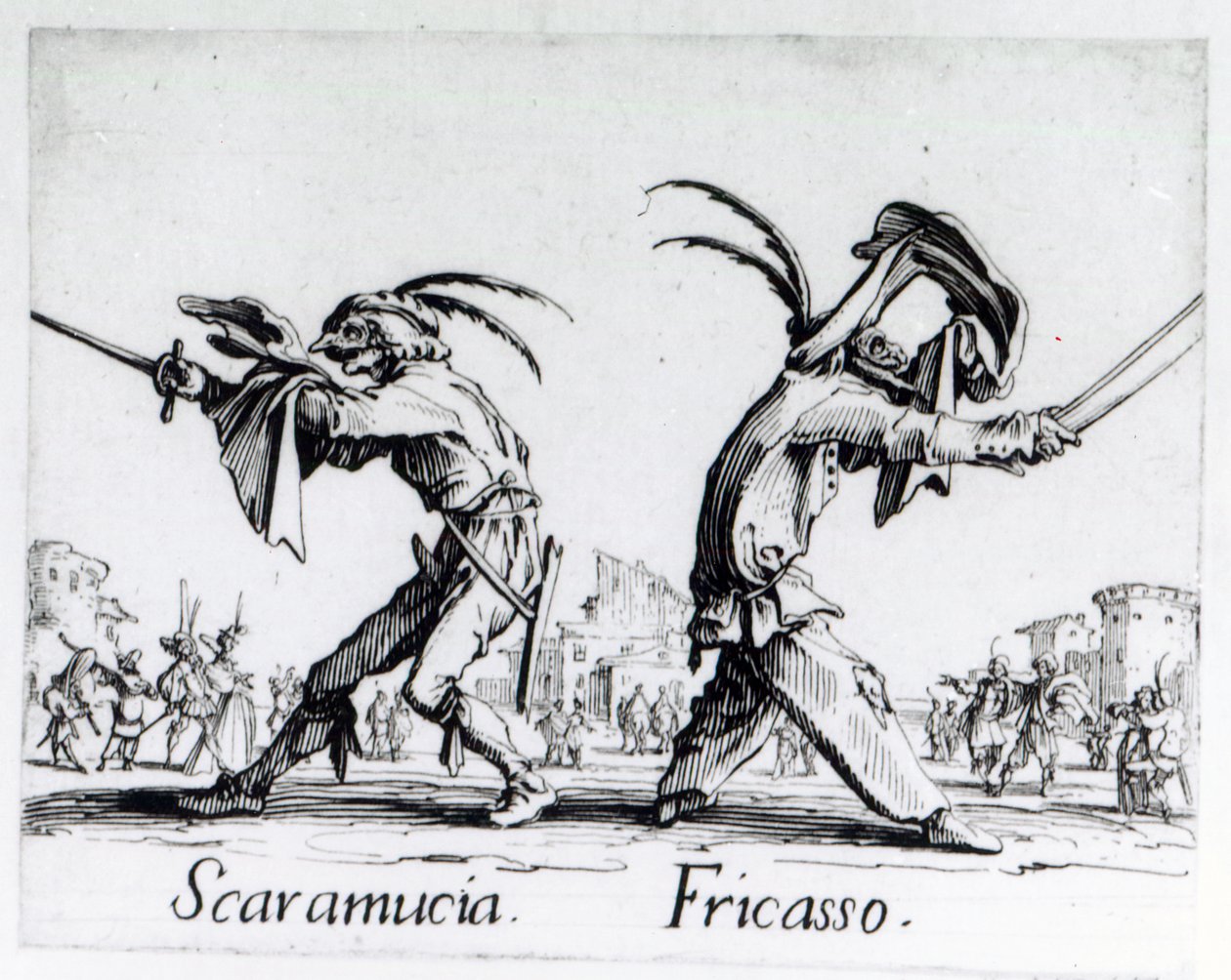 Balli de Sfessania ، c.1622 بواسطة جاك كالوت