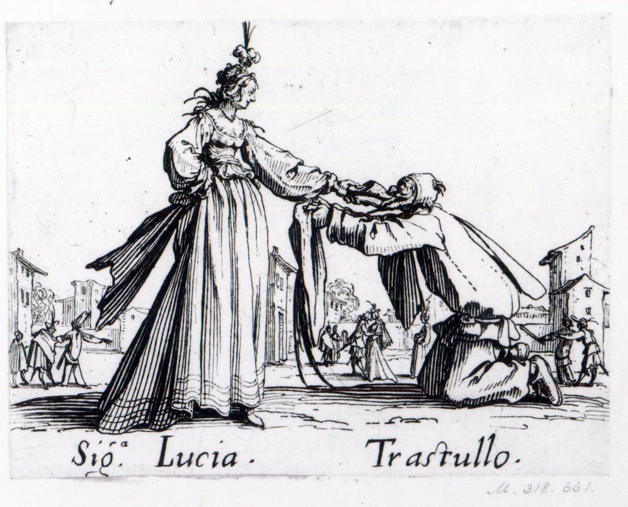 Balli de Sfessania ، c.1622 بواسطة جاك كالوت