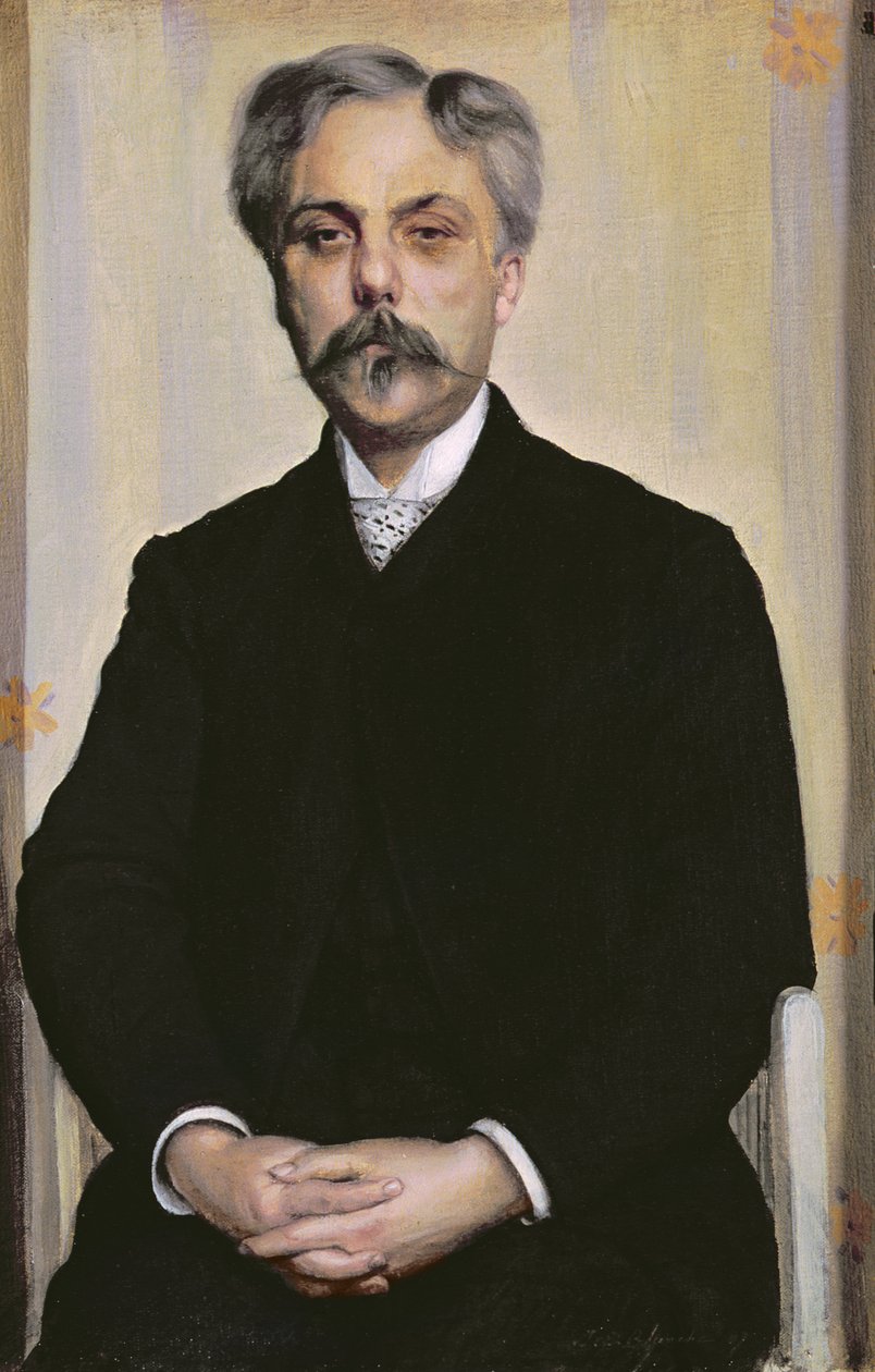 صورة غابرييل فوري (1845-1924) عام 1887 بواسطة جاك اميل بلانش