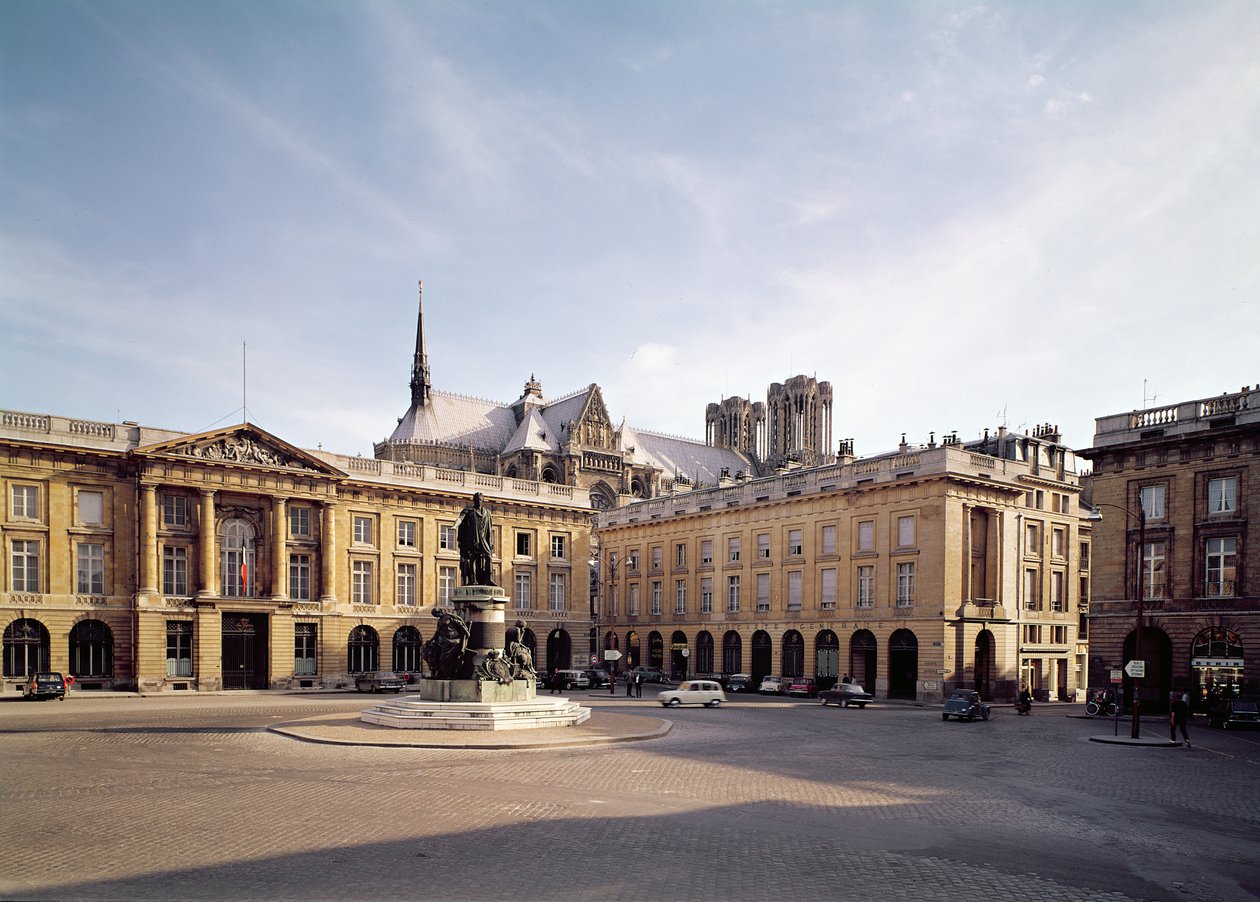 منظر للجانب الجنوبي من Place Royale بواسطة جاك جيرمان سوفلوت