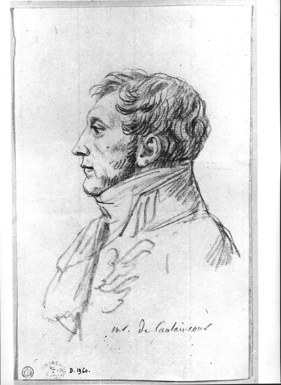 صورة أرماند أوغسطين لويس. ماركيز دي كاولينكورت (1772-1827) بواسطة جاك لويس ديفيد